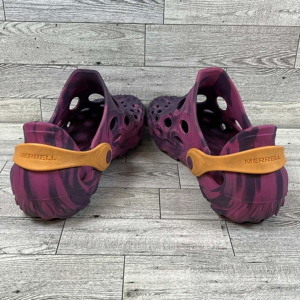 Merrell Hydro Moc Water Shoes Purple Pink Orange Kids Size‎ 6